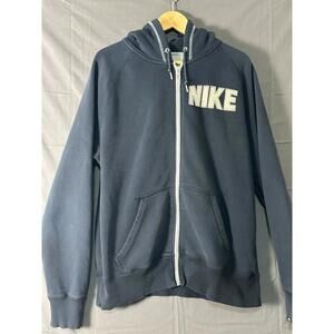 Nike Athletic Dept Full Zip Hoodie Dark Gray L
